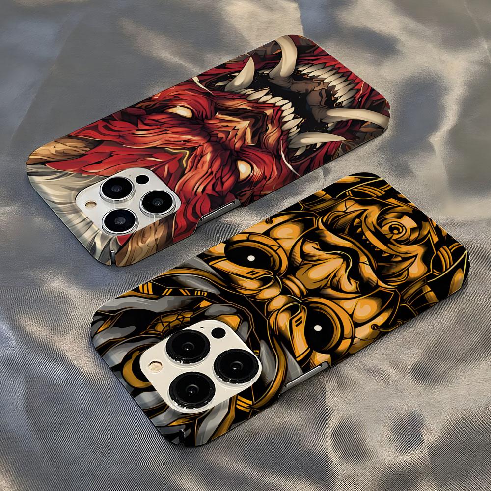 Mask Case Hard Shell - Cover per iPhone con Maschera Oni
