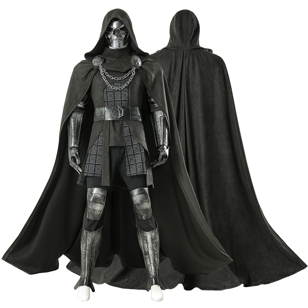 Black Face Mask Pack - Nuovo costume cosplay Doctor Doom mantello