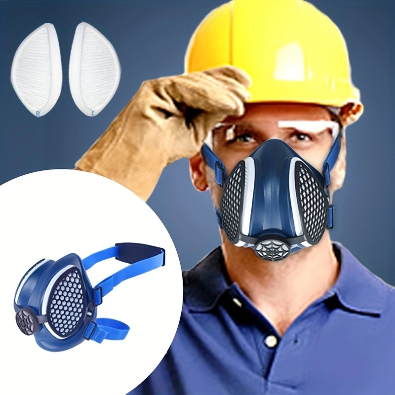 Kn95 Respirator Mask - Respiratore a mezza maschera in silicone