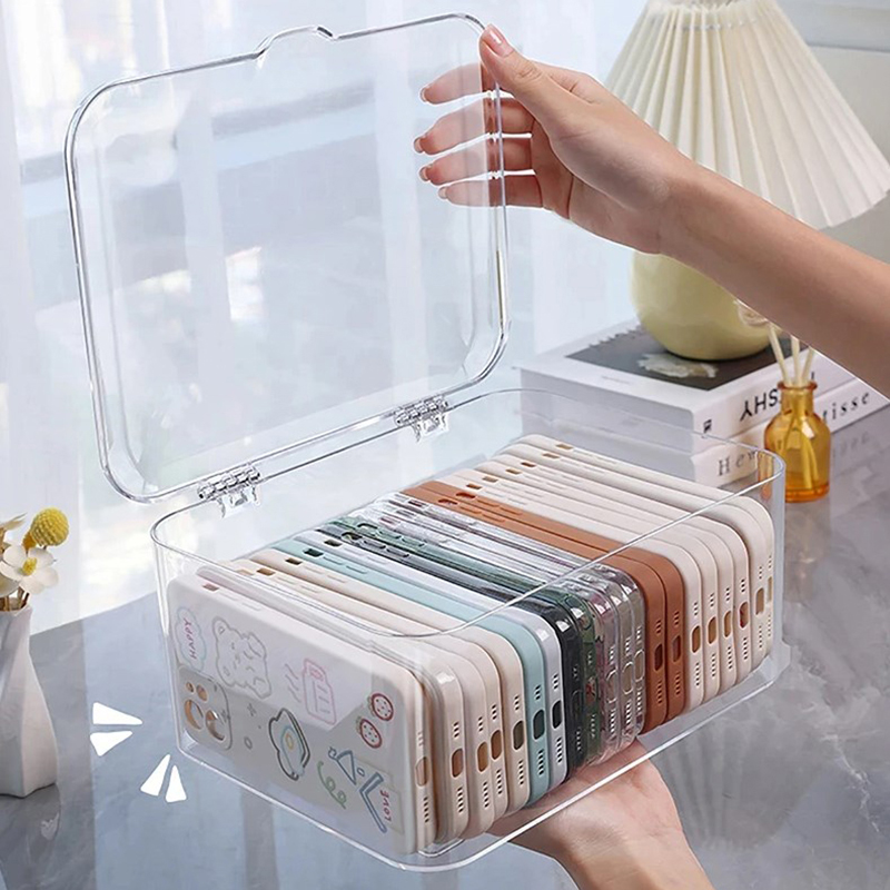 Cestino portaoggetti in acrili - Face Mask Storage Box recensione e prezzo