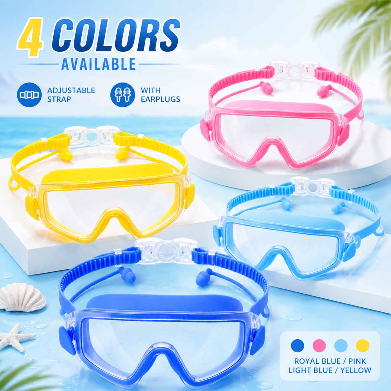 1 paio di occhialini da nuoto  - Anti Pollution Mask recensione e prezzo