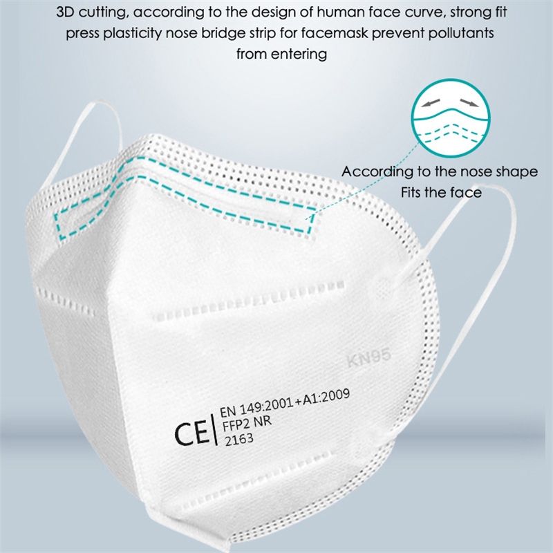 FFP2 KN95 maschera 5 strati ma - Kn95 Respirator Mask recensione e prezzo
