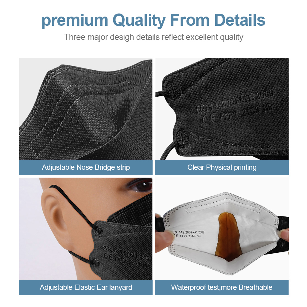 Mascherina FFP2 KN95 Certifica - Kn95 Respirator Mask recensione e prezzo