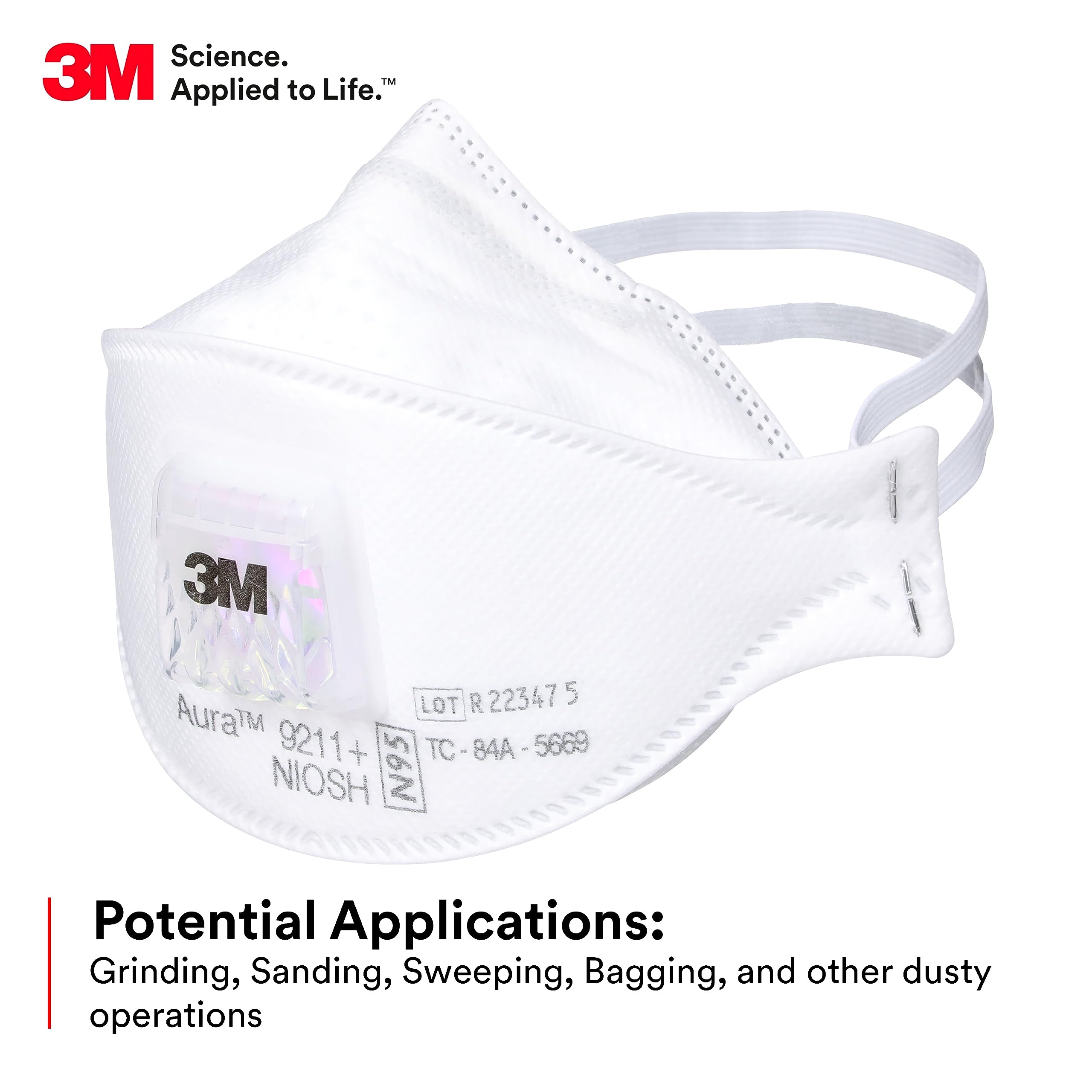 3M Aura 9211+ Respiratore per  - Kn95 Respirator Mask recensione e prezzo