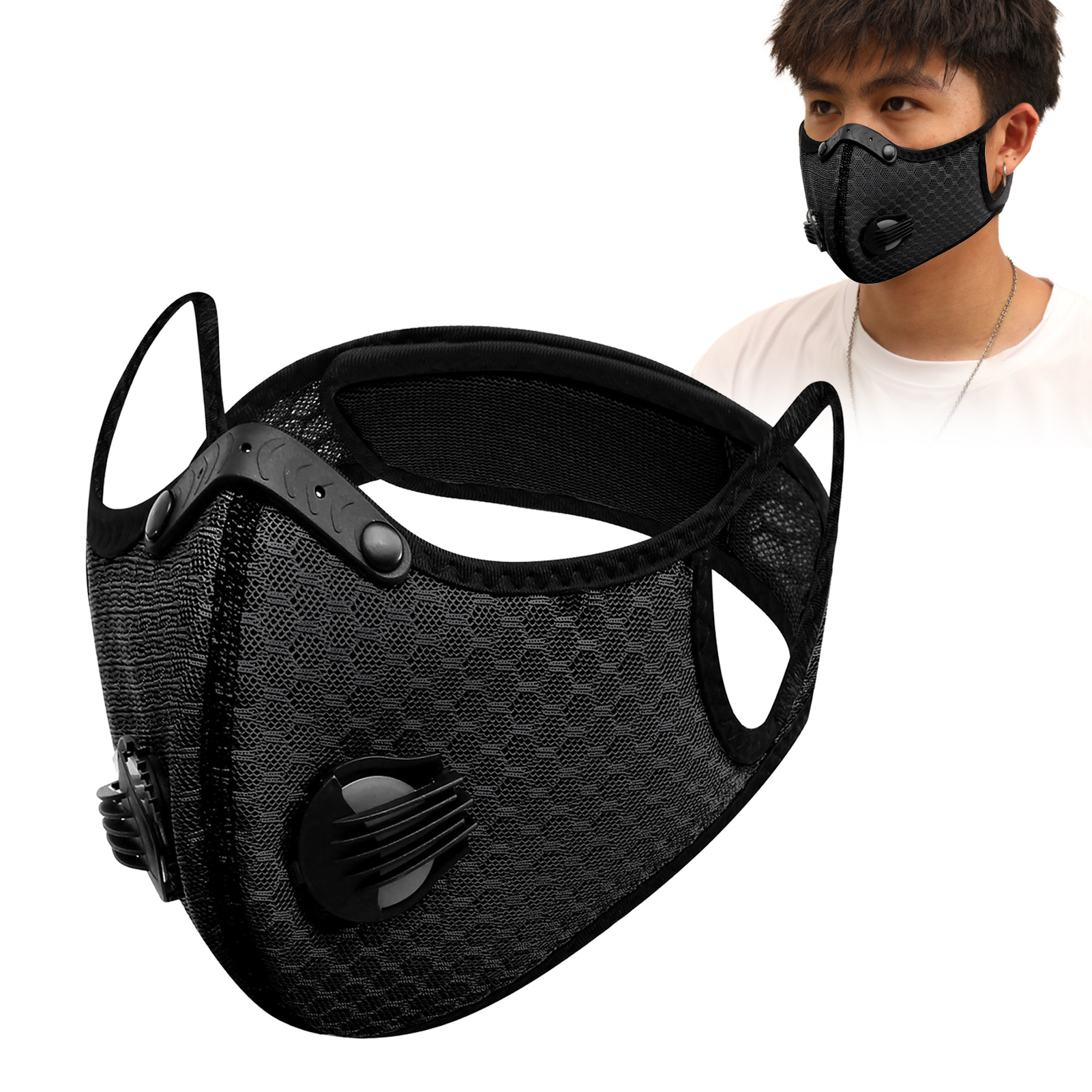 Maschera Unisex Antivento con  - Anti Pollution Mask recensione e prezzo